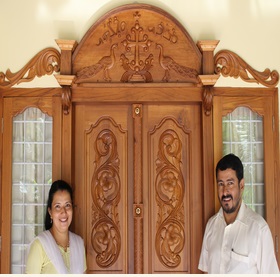 Teakwood Main Door Designs Kerala  Joy Studio Design Gallery - Best 