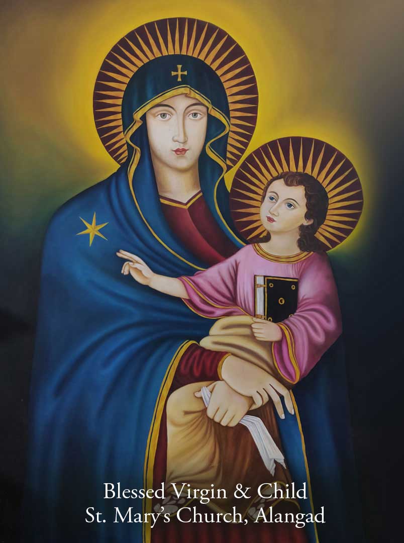 Blessed Virgin and Child <br/>St. Mary's Church, Alangad 